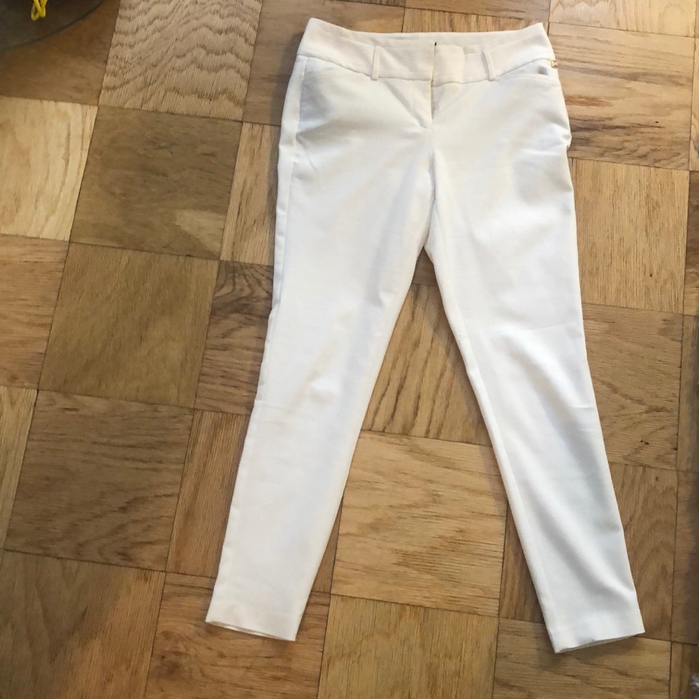 White Ivanka Trump work pant